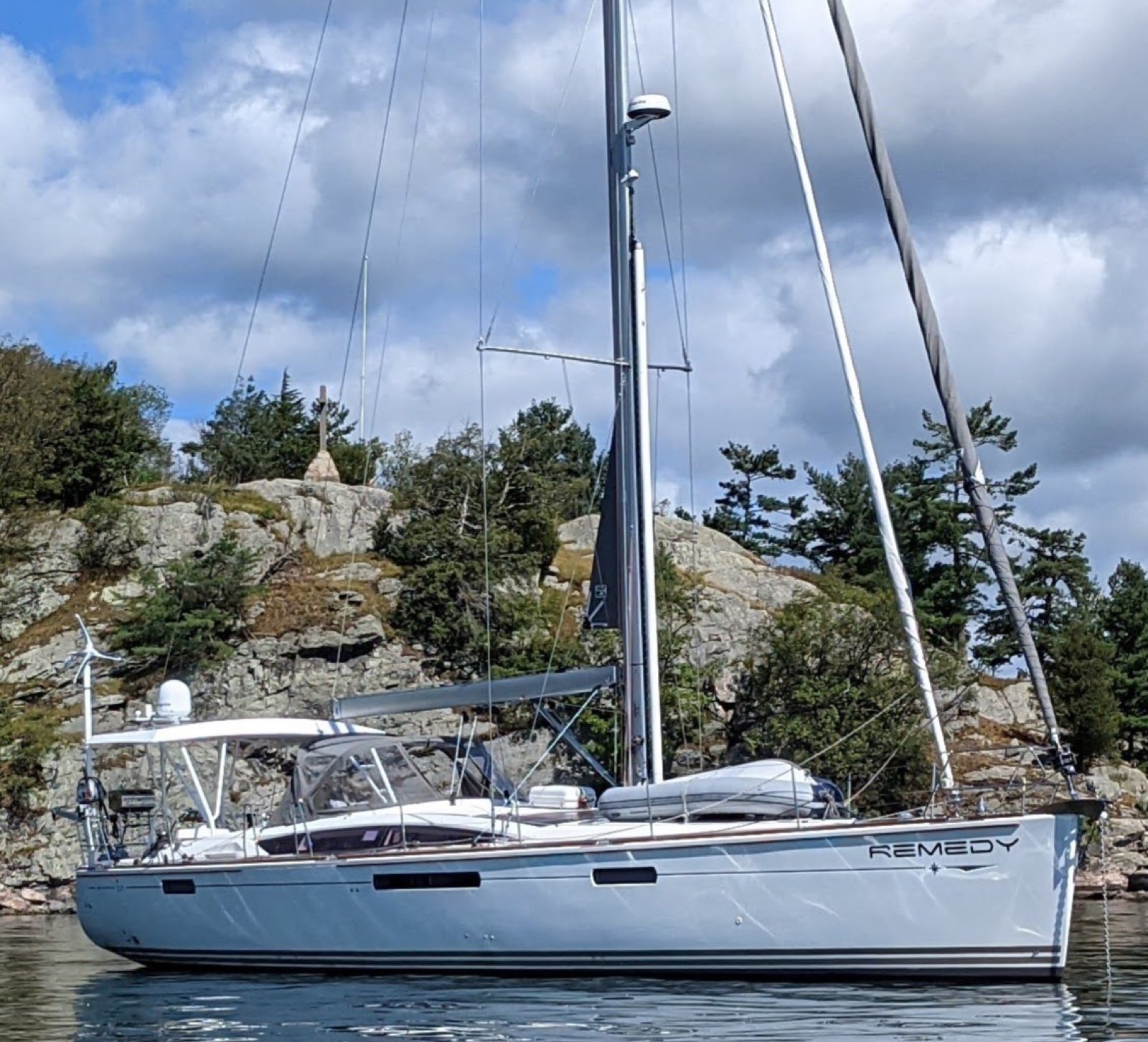 Remedy at anchor